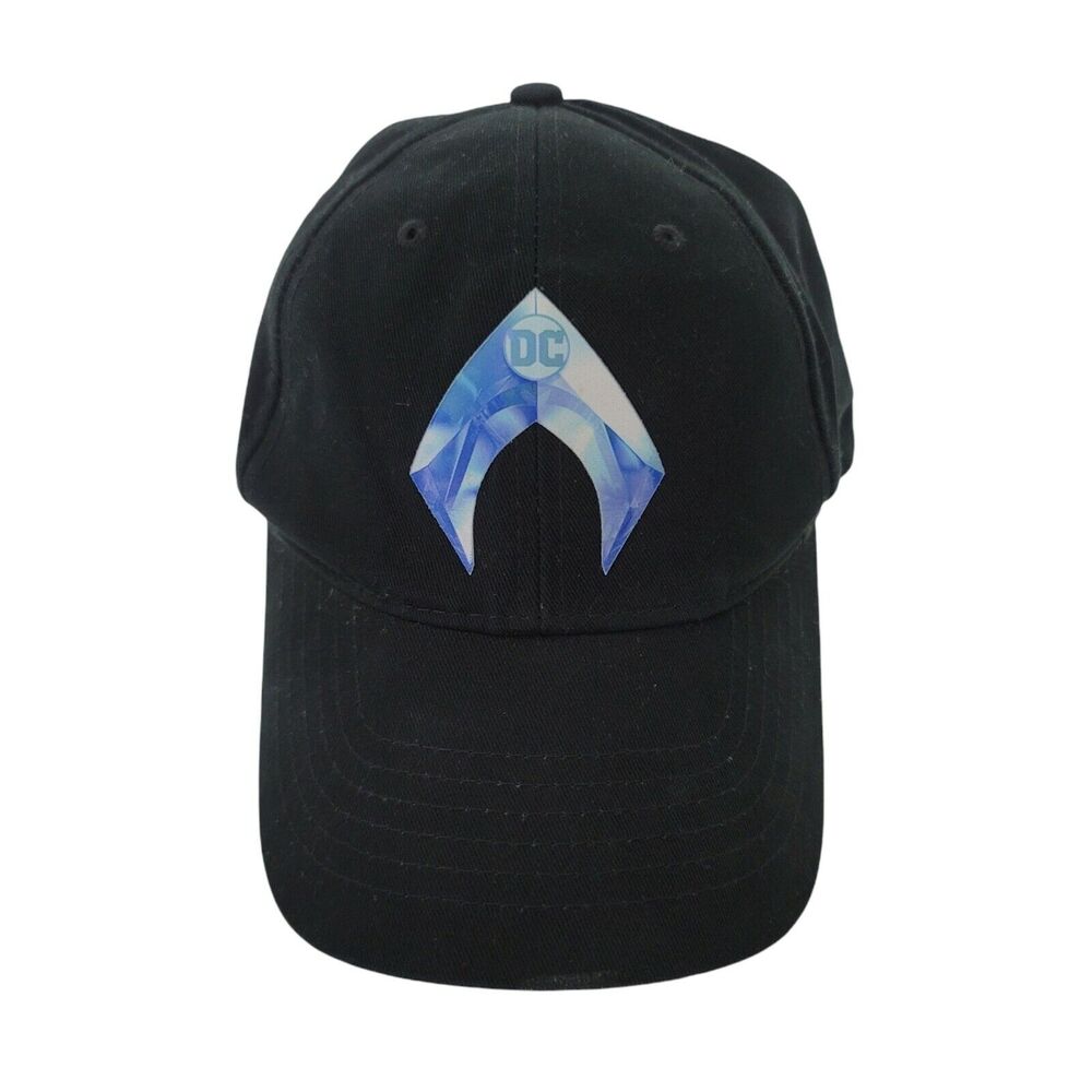 Aquaman DC Movie Premier Promo‎ Hat Cap Strapback Black Jason Momoa